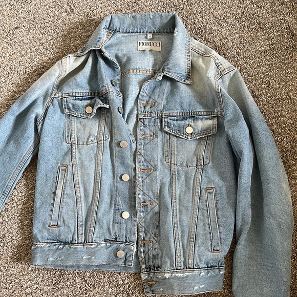 Fiorucci Jackets & Blazers - FIORUCCI ANGELS DENIM JACKET